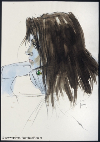 Gerd Grimm, M&auml;dchen mit Ring 